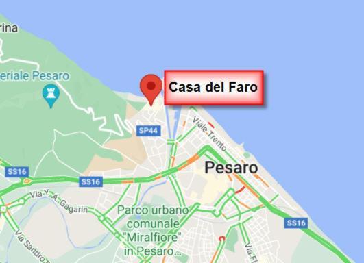 Casa Del Faro - Baia Flaminia Apartment Pesaro Exterior foto